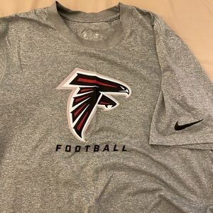 Falcons short sleeve. Nike. Dri Fit.